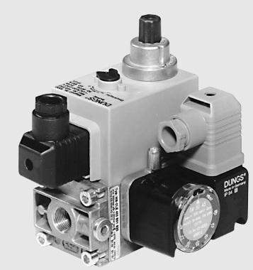 Gas Multibloc- MB-DLE 403 B01 Combined Regulator And Double Solenoid Valves